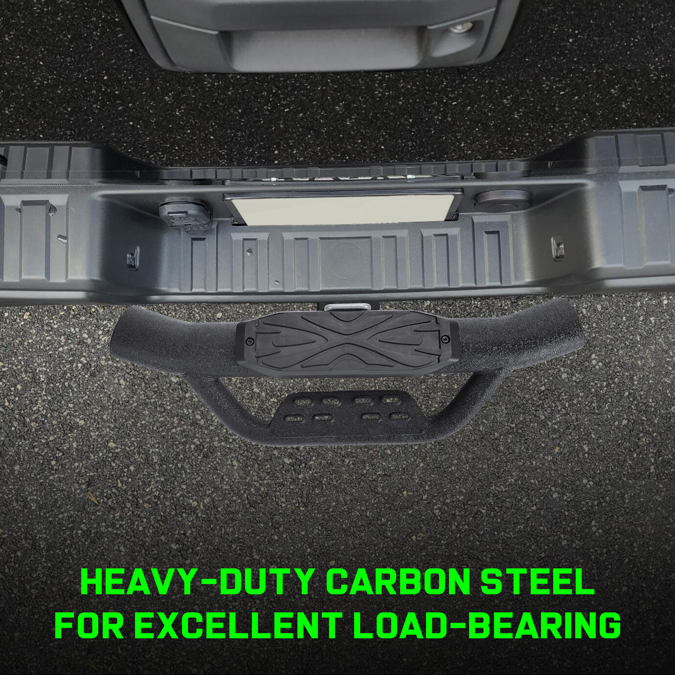 Universal Bumper Tow Hitch Step Trailer for SUV Trucks Pickups with 2" Receiver