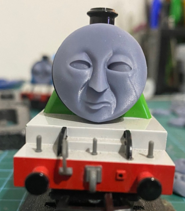 Custom HO/OO Bachmann Henry Magnetic Faces Set of 6
