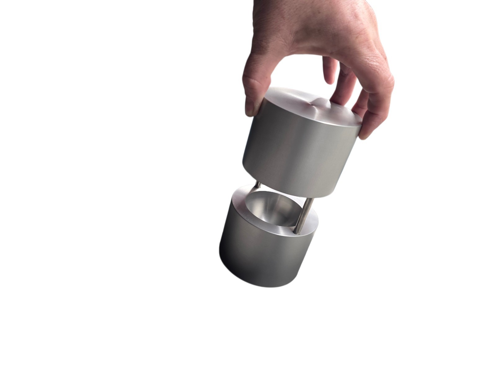 Heavy Solid Aluminum Sphere Press 2.5” Whiskey Ice Ball Maker Bar Tool CNC Machi