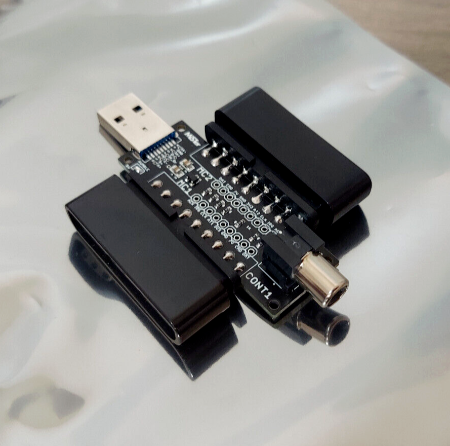 MiSTer FPGA SNAC Playstation 1 PSX Controller Adapter w/ Case