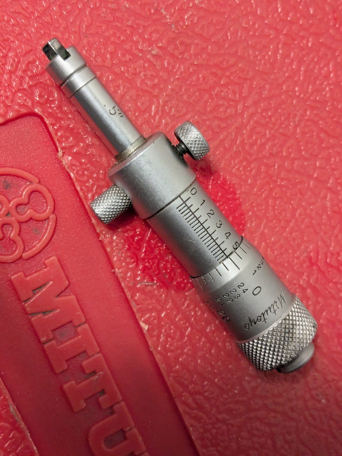 MITUTOYO INSIDE MICROMETER SET NO 141-133 - 2-12 Inches