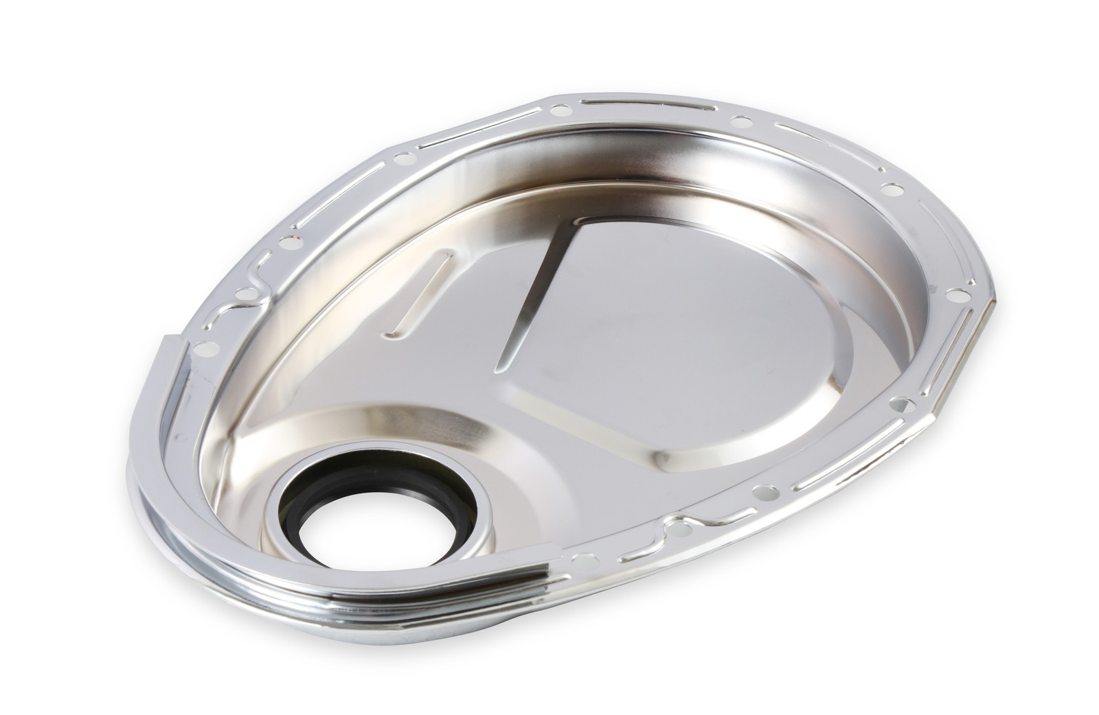 4590 Mr. Gasket Timing Cover - Chrome