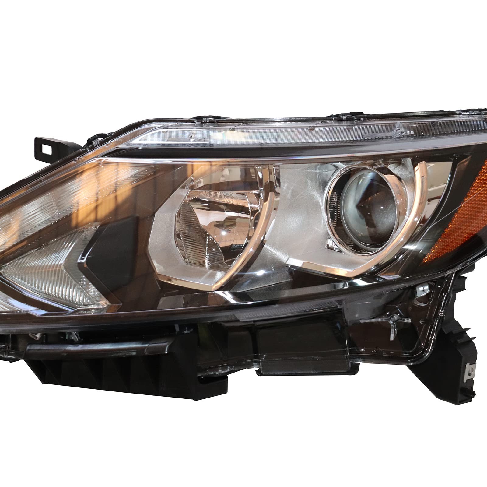 Halogen Front Headlight For Nissan Rogue Sport Projector Headlamp(Driver Side)