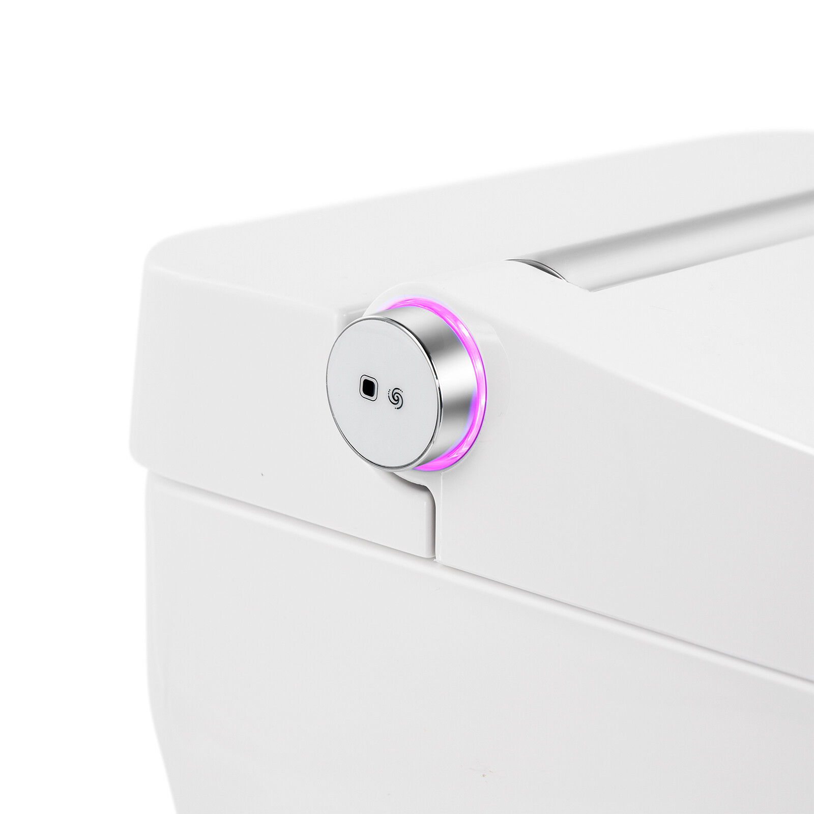 One Piece Electronic Smart Toilet Heat Auto Flush Foot Sensor Night Light