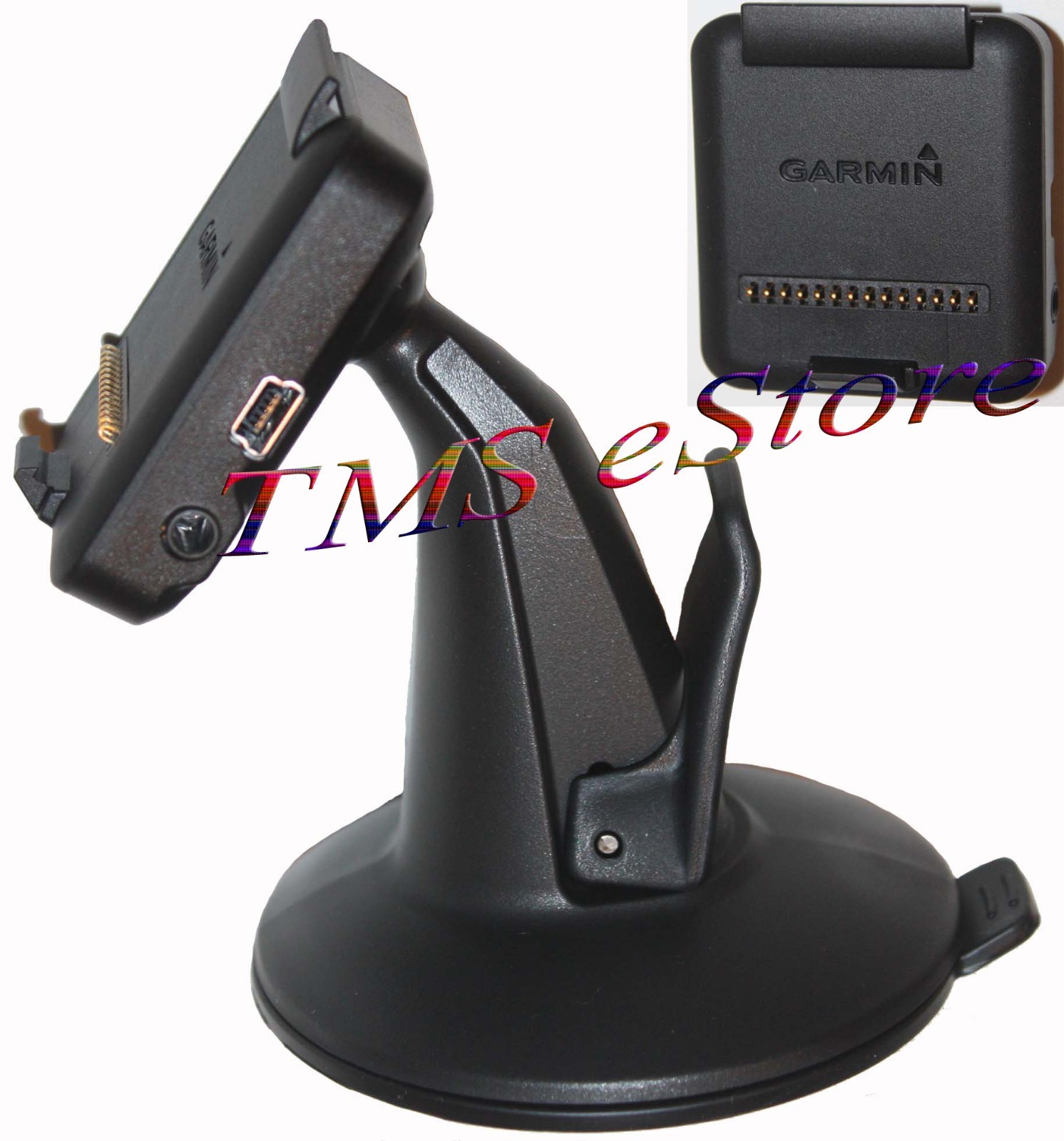 Genuine Garmin Dezl 770LM 770LMT 770LMTHD GPS Cradle Bracket w/Suction Cup Mount