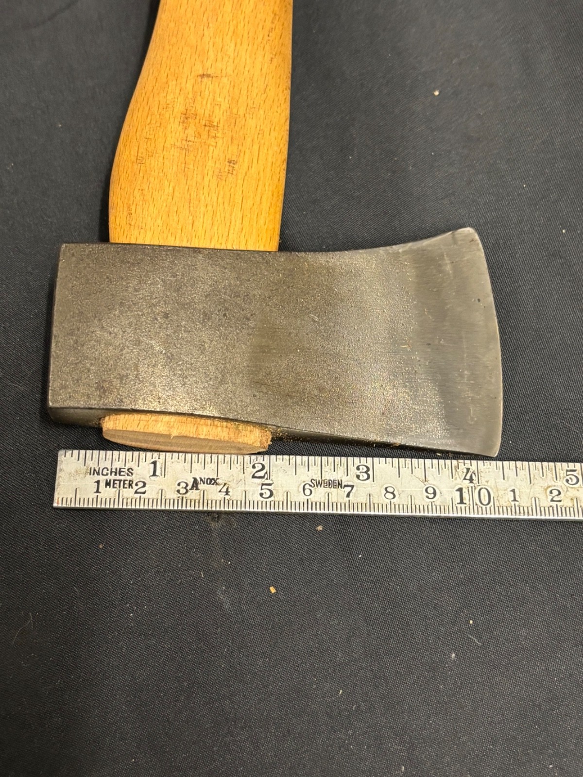 Vintage Swedish Hatchet Axe 0.58 kg 32 cm Handle Camping Bushcraft Sweden