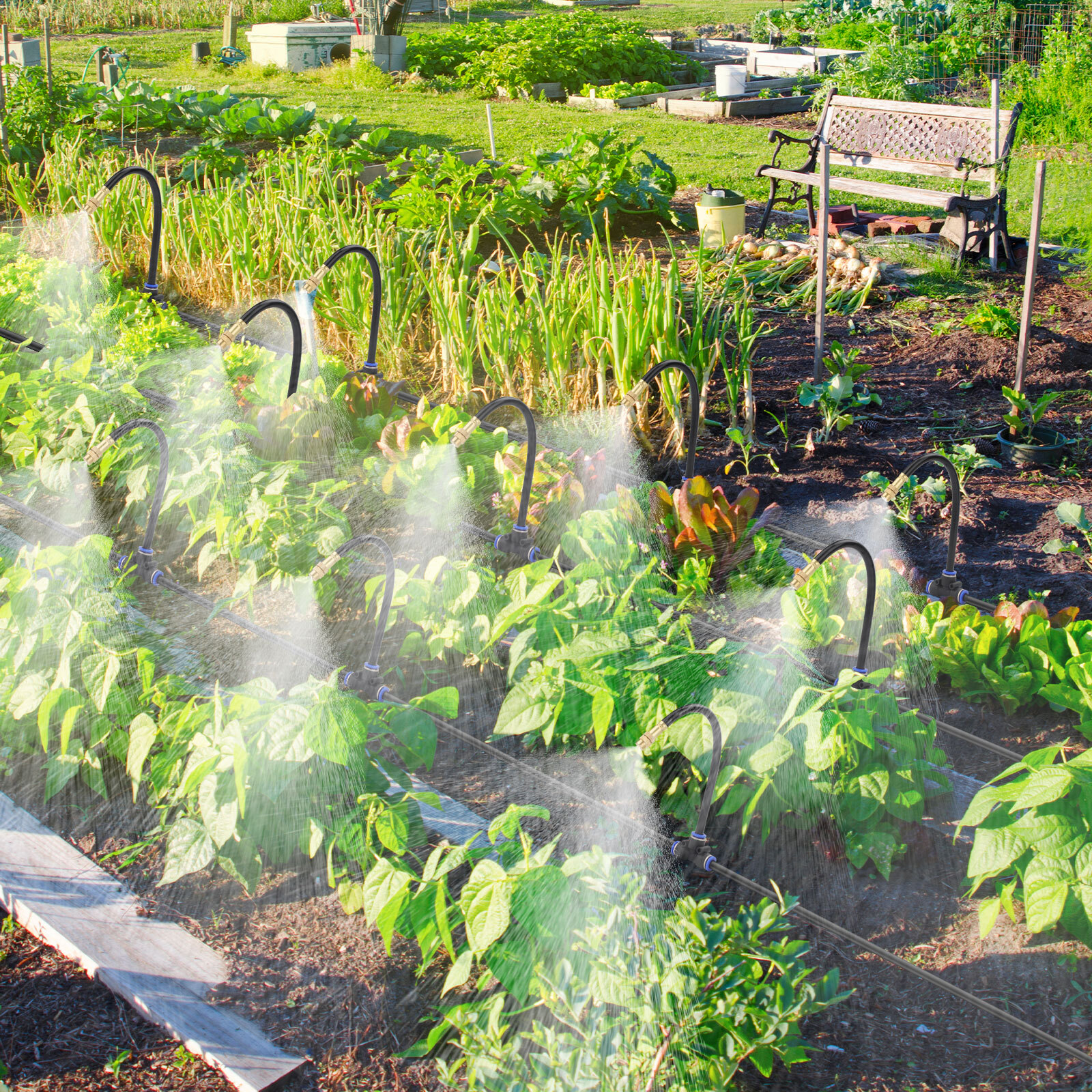 5/10pcs Drip Irrigation Kit Automatic Garden Watering Drip Nozzles Kit