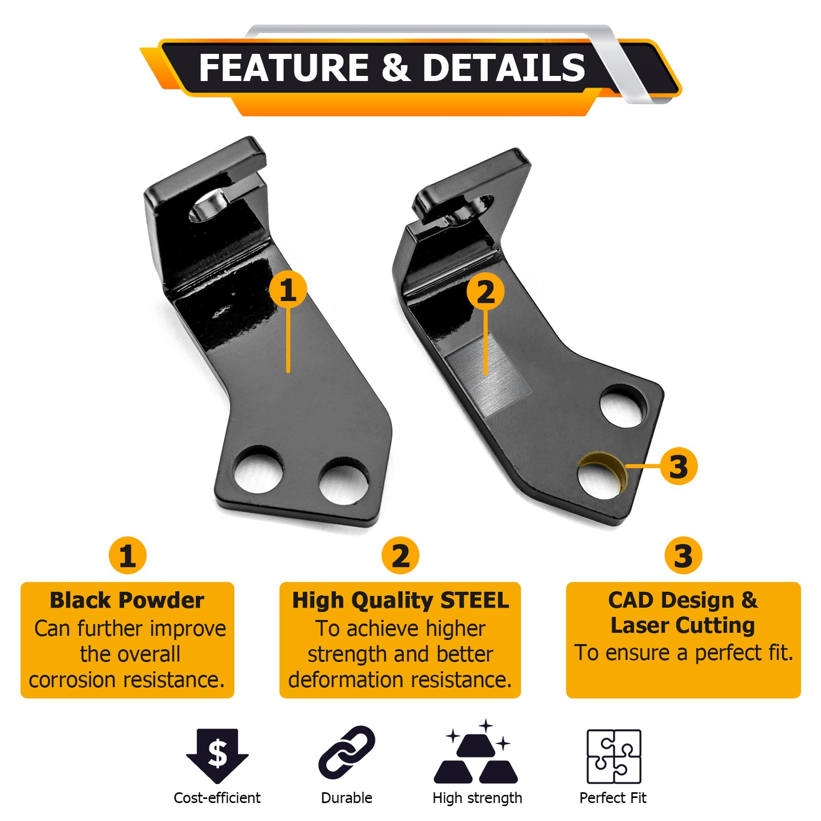 2" Full Suspension Lift Kit For CFMoto 14-23 ZForce 800 EX & 18-21 ZForce 1000