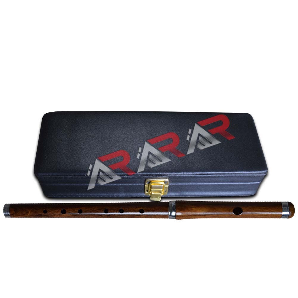 Irish Professional Scottish Marching Bb Flute 2 Pcs Black Hard Case Highland AAR