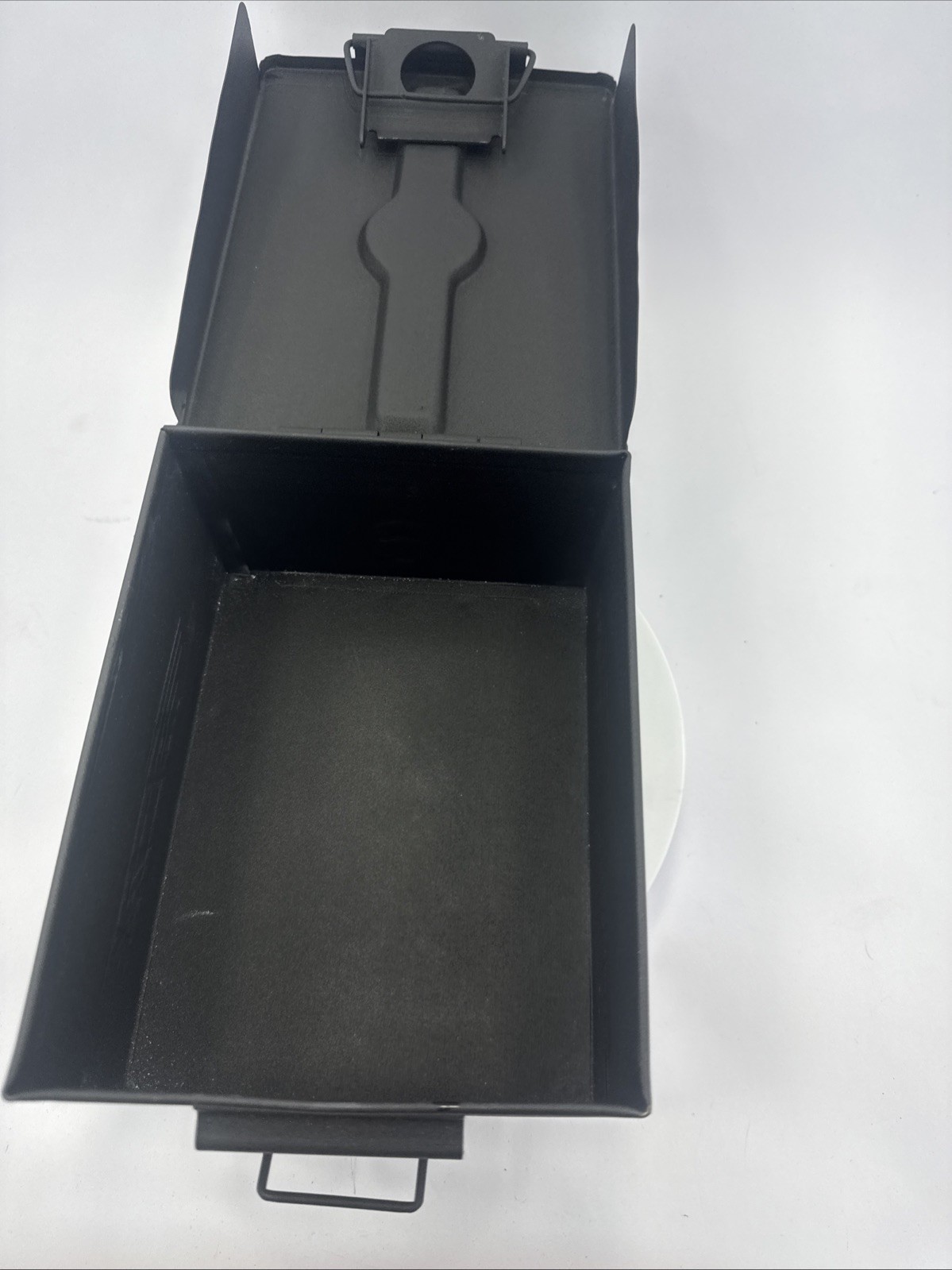 Stealth Tactical Small Bsa Metal Military Ammo Canister 7 1/2 X 5 1/2