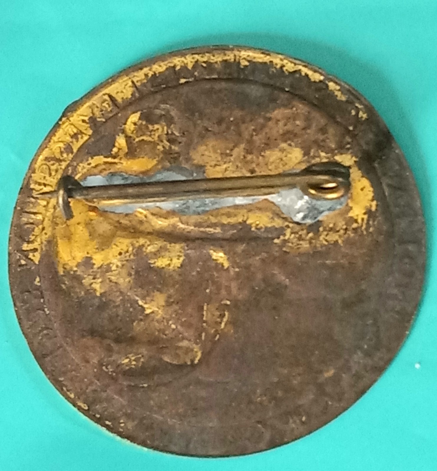 1928 Brass So-Called Dollar Pin, Pacific Southwest Exposition Long Beach, CA