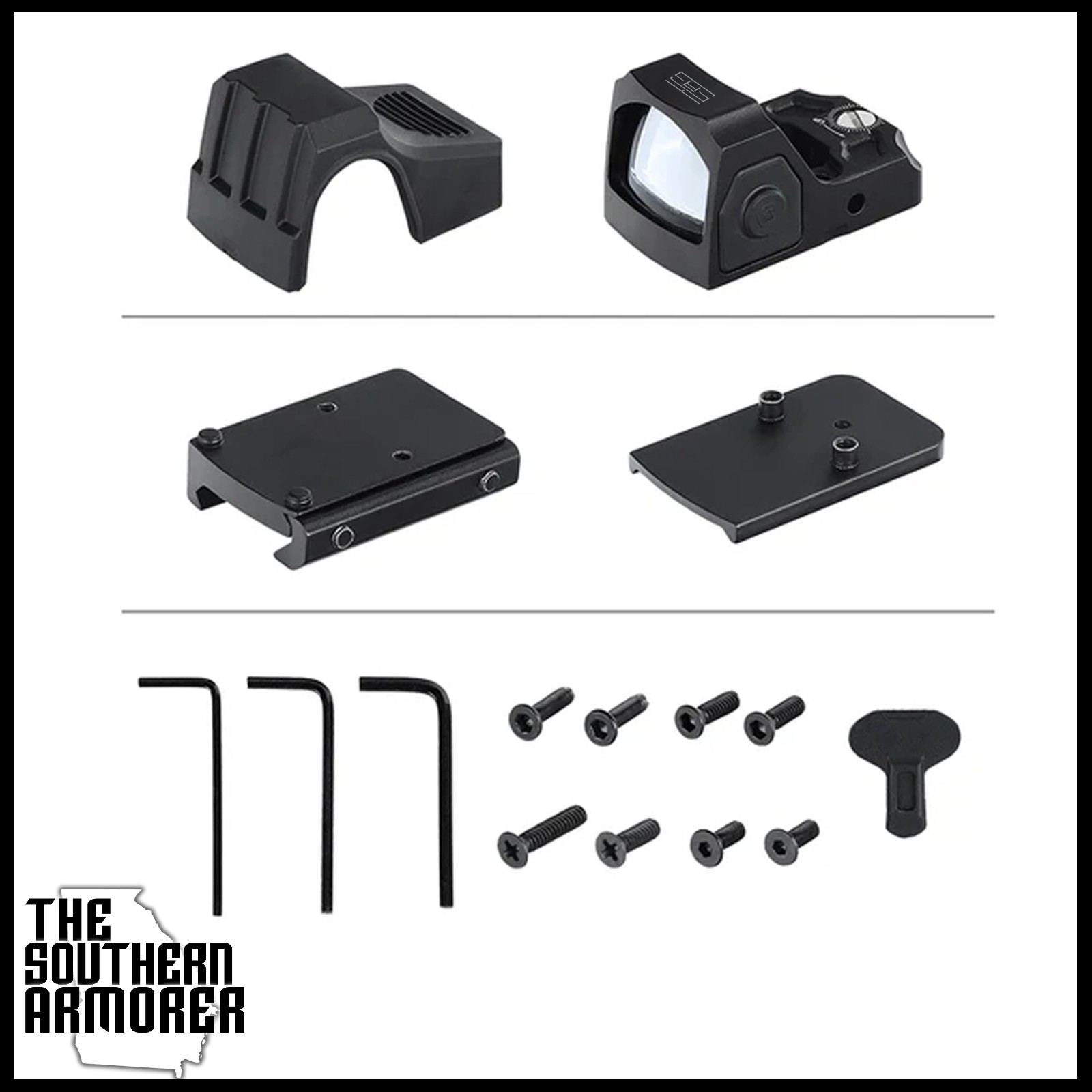 TSA®️ Red Dot Shake Awake Green Dot + Adapter for GLOCK® MOS 17 19 19X 45 47