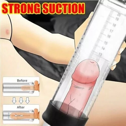 Vacuum Penis Pump for Male ED Enhancement Erectile Enlargement Penis Enlarger BG