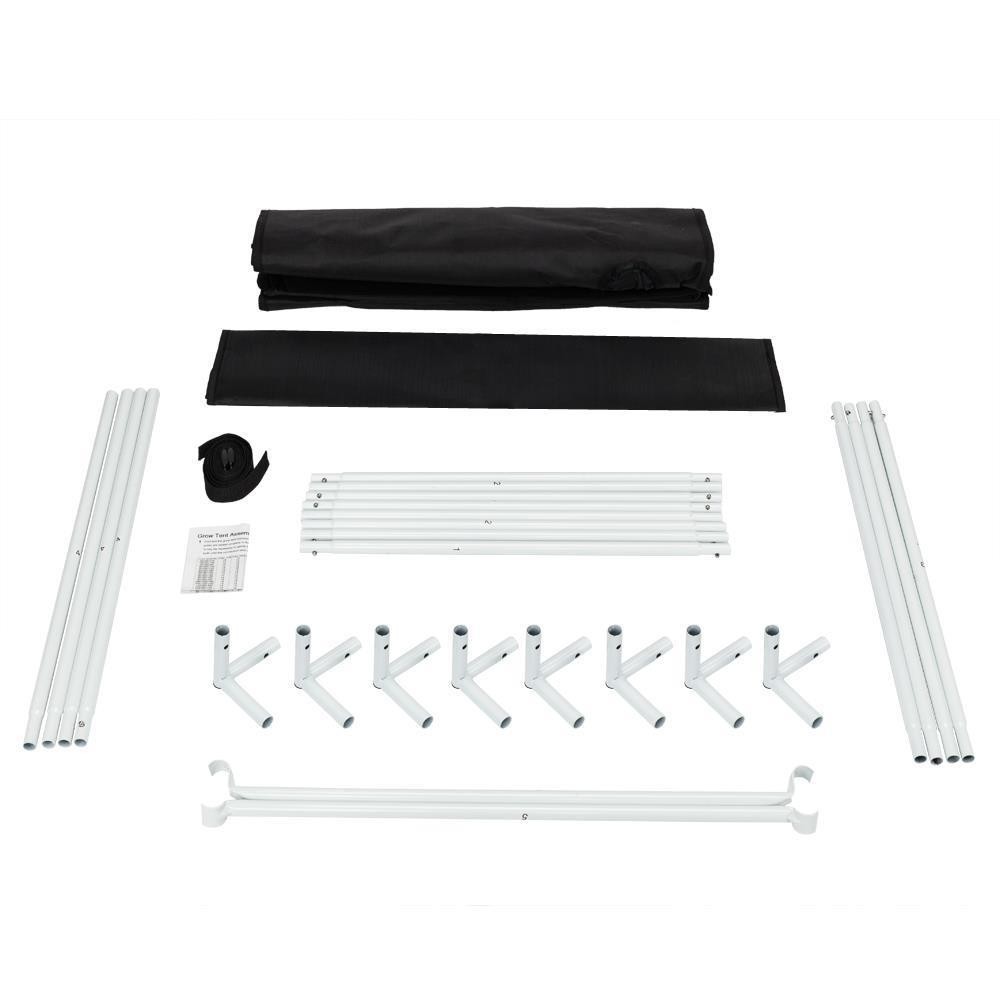 2' x 2' Indoor Grow Tent 100% Reflective 600D Mylar Hydroponics w/Viewing Window