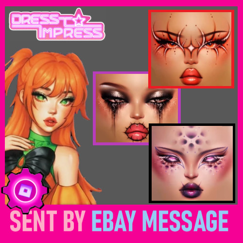 Dress To Impress Halloween Edition DLC Toy Code Sent Fast Via Ebay Msg