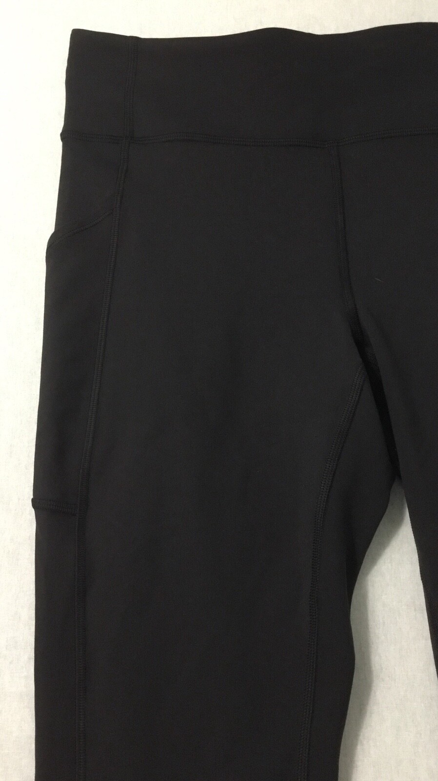 Lululemon Women's Invigorate HR 7/8 Tight 25” LW5CQFS Black Side Pockets Size 6