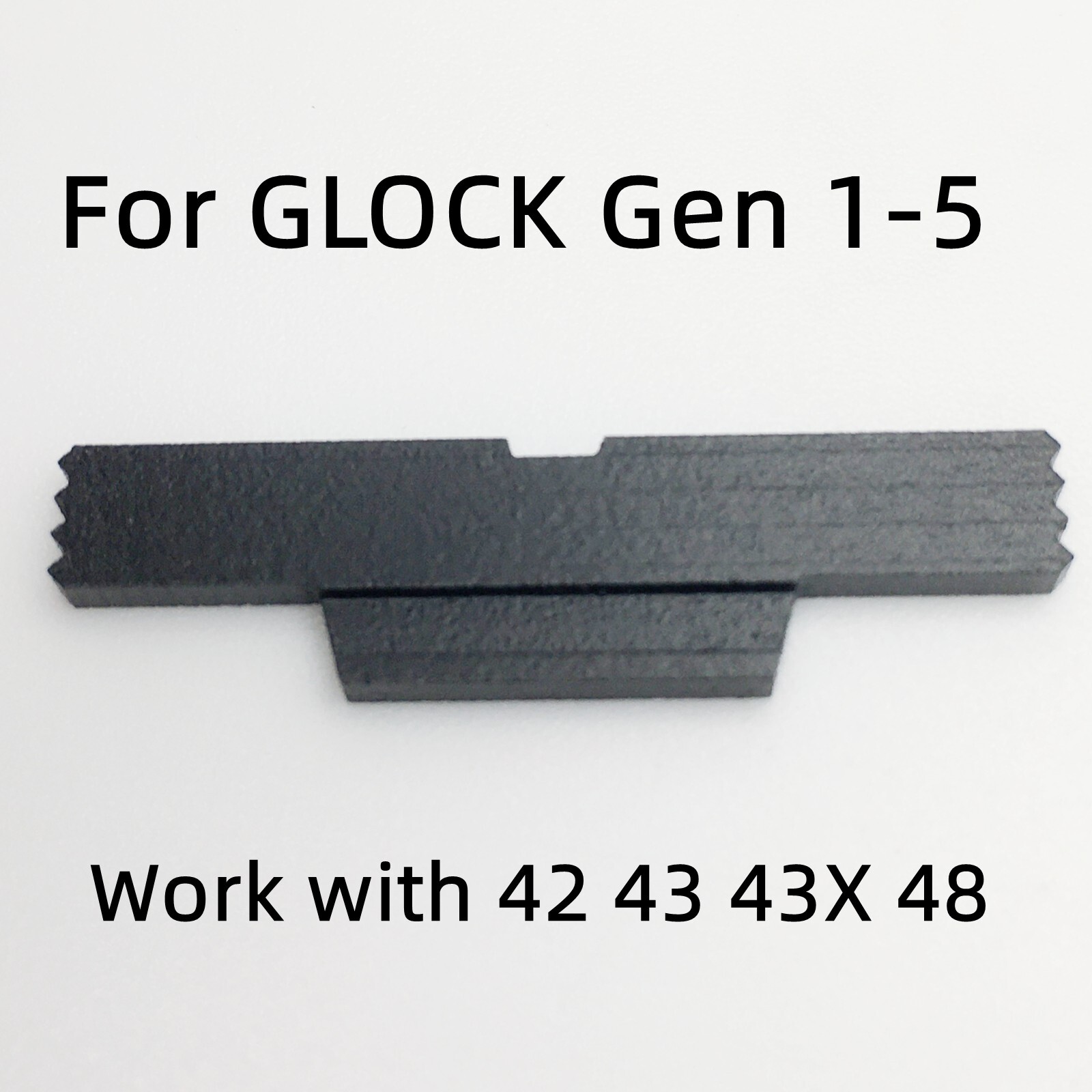 Extended Slide Lock Black Fits GIock Gen 1-4