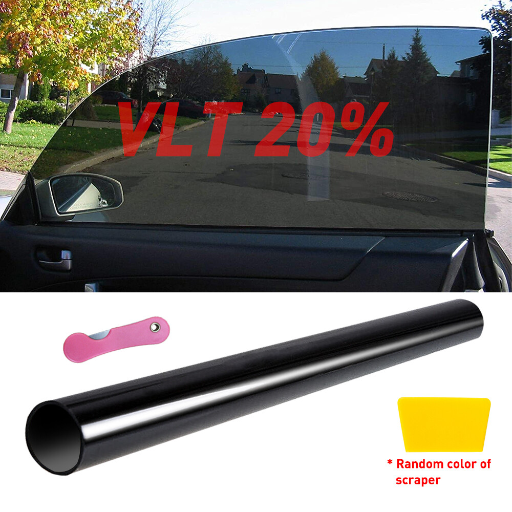 10ft Uncut Roll Window Tint Film 20% VLT 20" x 10'ft Feet Car Home Office Glass