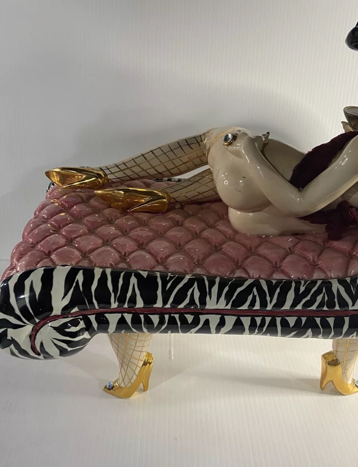 S.W.A.K. Lynda Corneille Gertie on Sofa Character Figurine