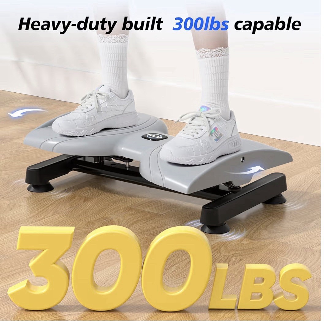 Waist Twister Machine Ab Twist Board Home Gym Exercise Grey