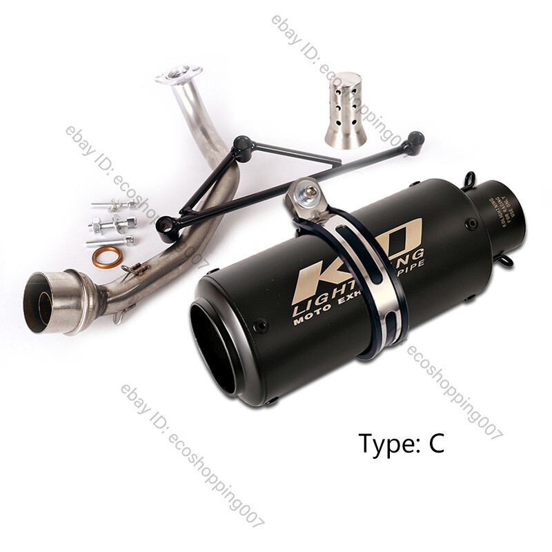 Complete System Exhaust Front Pipe Muffler Silencer For Yamaha GY6 125CC 150CC