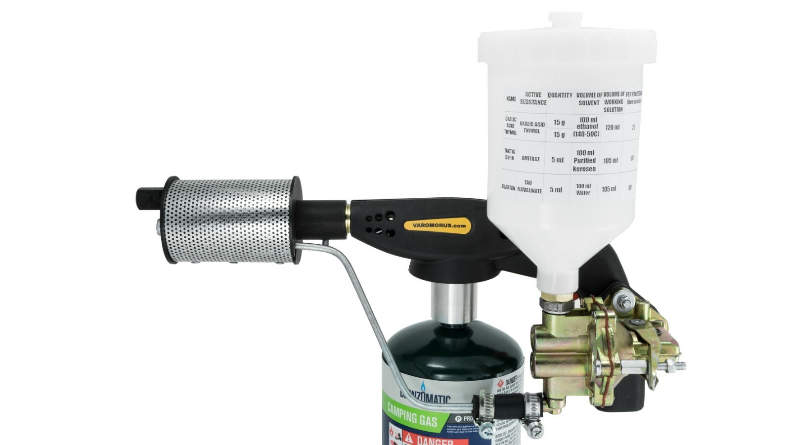 VAROMORUS OXALIC ACID PROPANE FOGGER VAPORIZER BEEKEEPING TOOL VAROMOR