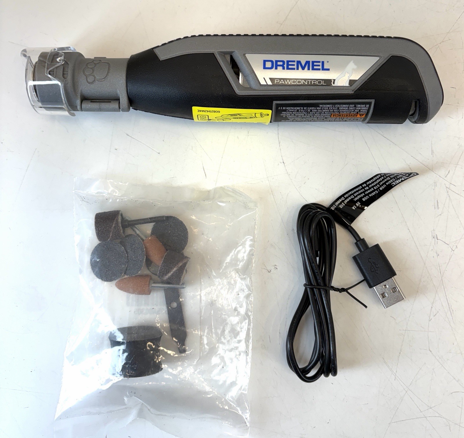 Dremel PawControl Cordless Pet Nail Grooming Kit Rechargeable Model 7760-PET