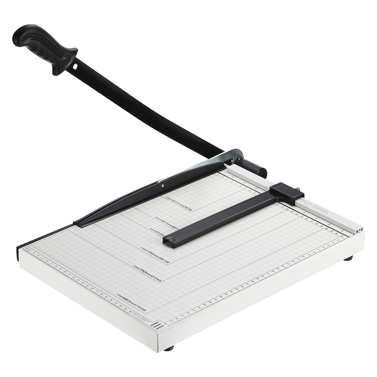 Paper Cutter B4 Paper Trimmer 15" Cutting Length 12 Sheet Capacity Paper Cutter
