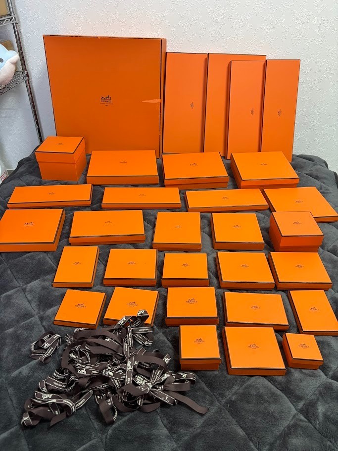 HERMES Empty box 30 item Bulk sale