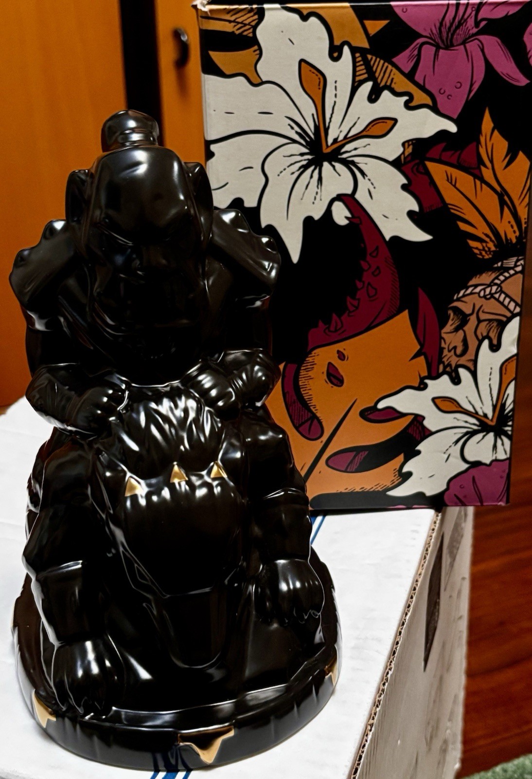 Blizzard 30th Anniversary World Of Warcraft Tiki Farm Tiki Mug Orc & Wolf