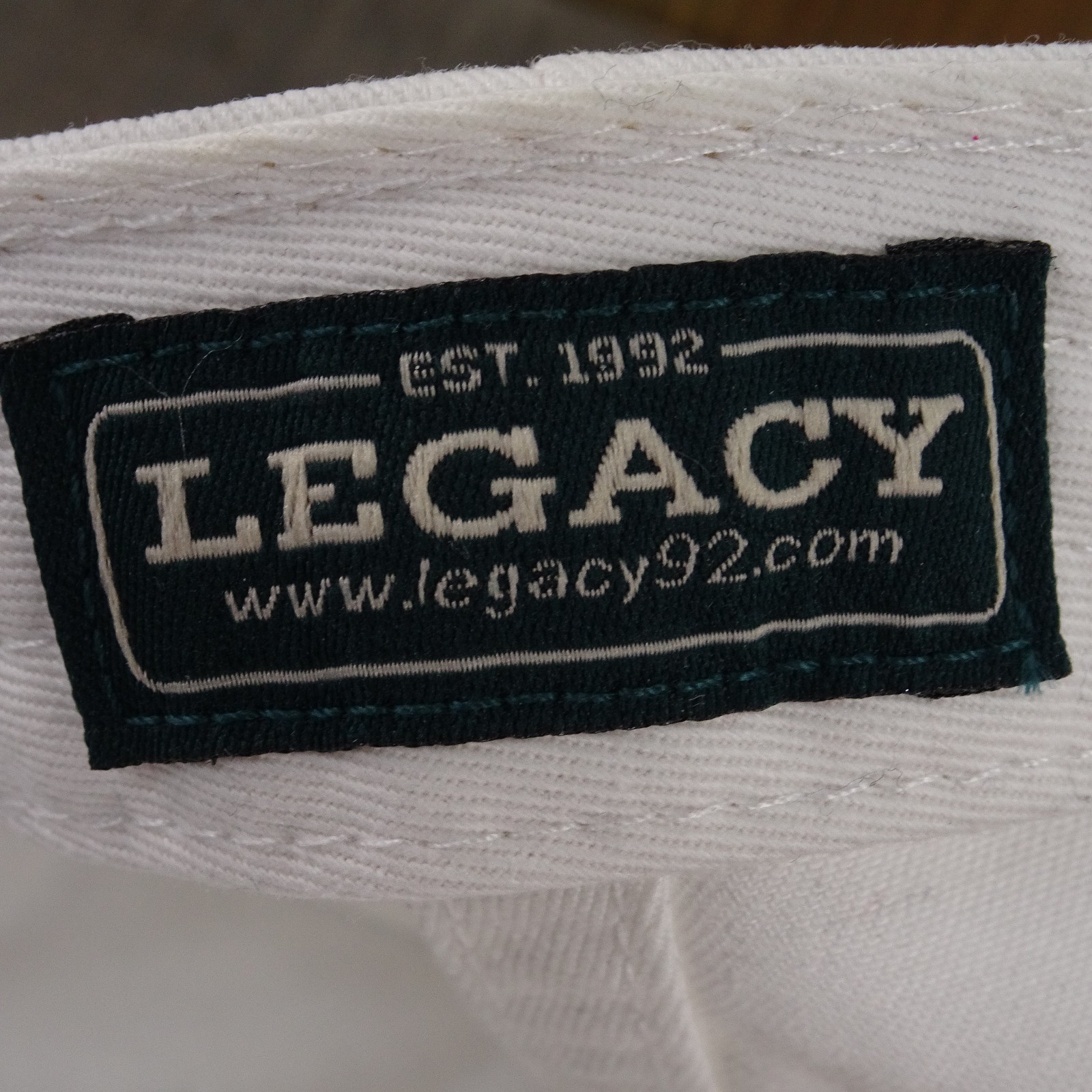 Authentic Vintage Davidson College Strapback Legacy RARE HAT CAP 00S Y2K