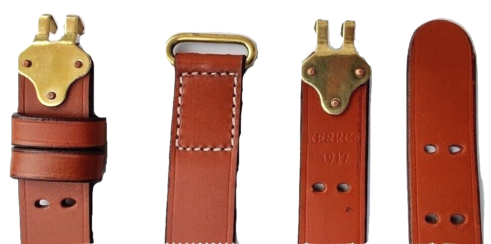 M1907 Leather Sling M1 Garand 1903 US Genuine Military brass marked
