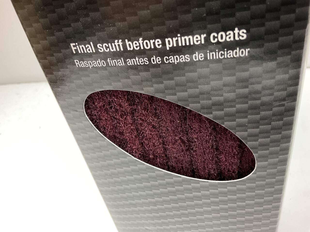 Pack Of 10 - Maroon Scuffing Pads P360 Shape 360 Grit 6" X 9"