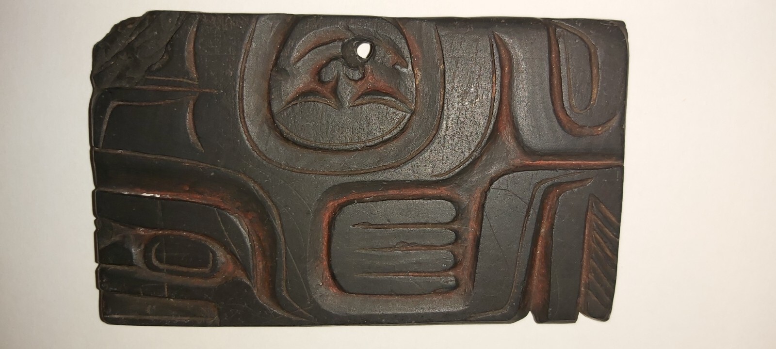 Northwest Coast Haida Argillite Pendant....1850s