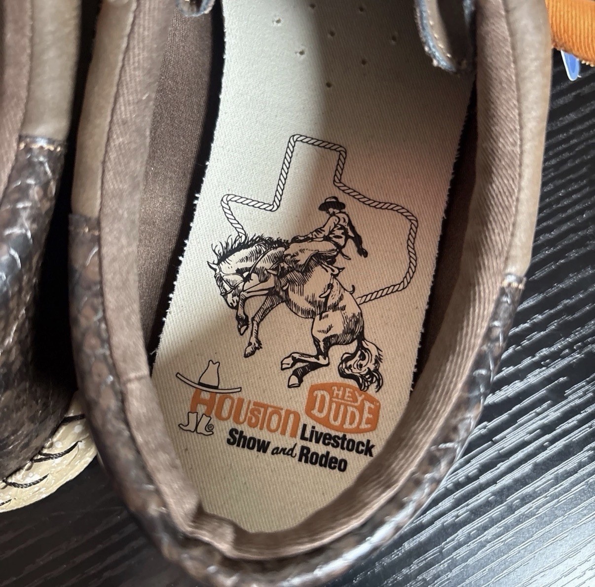 HEYDUDE Wally Funk Houston Rodeo X Limited Edition Size 10 Men’s Western Shoe