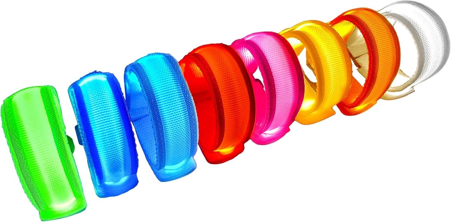 8 PCS LED Glow Bracelets, Light Up Bracelets for Kids Adults - Christmas Glow...