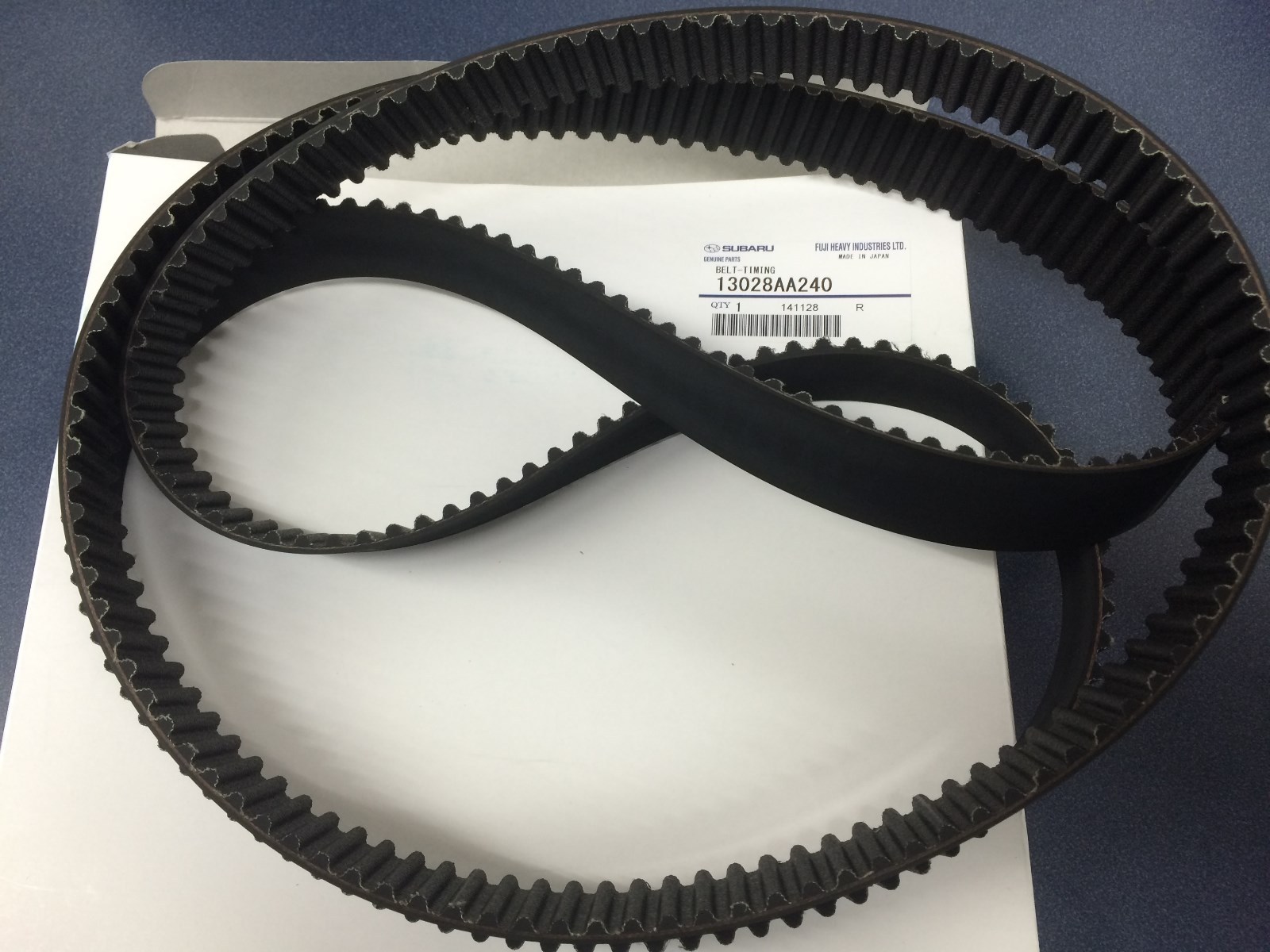 13028AA240 Genuine OEM Subaru Timing Belt Forester Impreza Outback Legacy Turbo