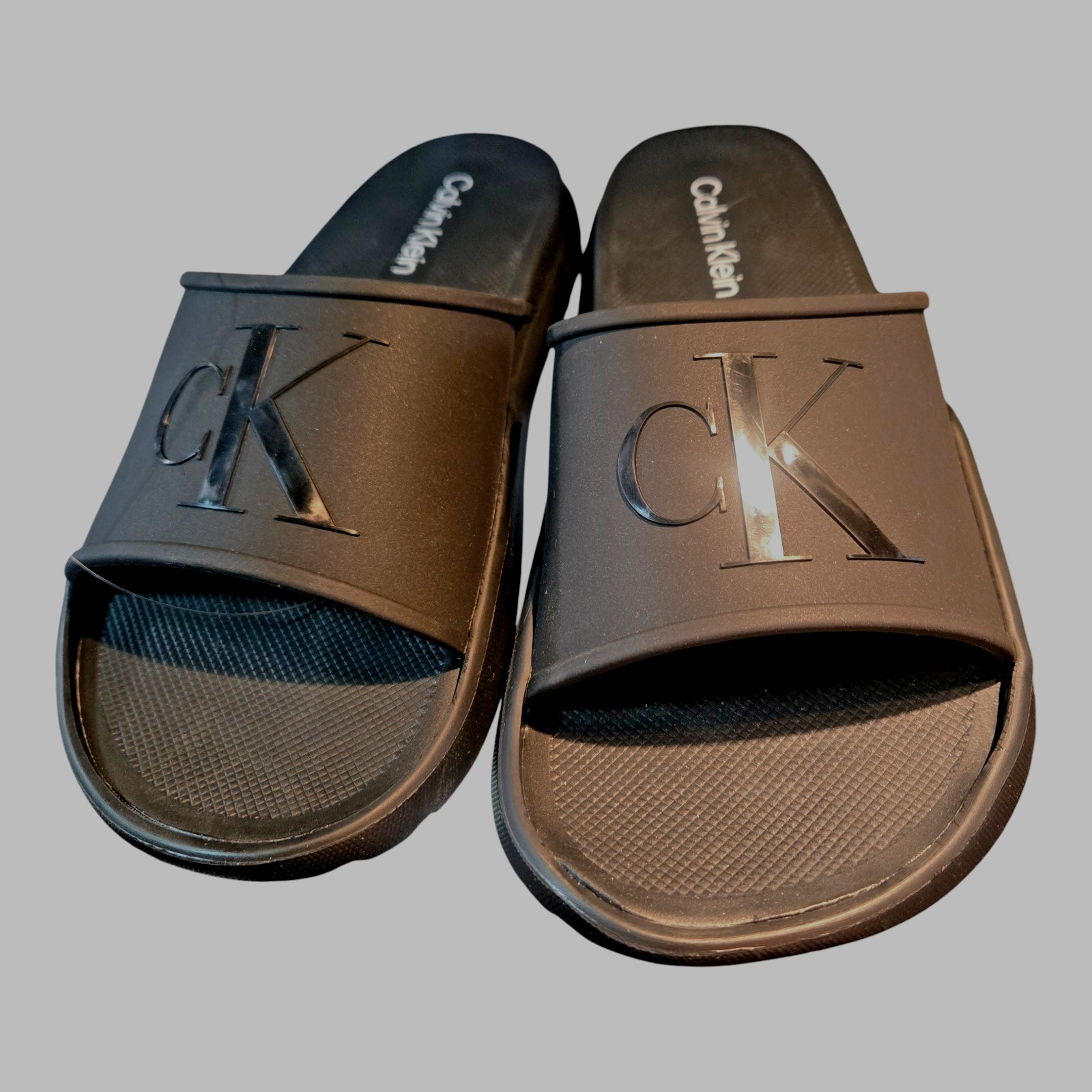 Calvin Klein -Men's CMMILORN Slide Sandal -Black 001 - All Sizes - New