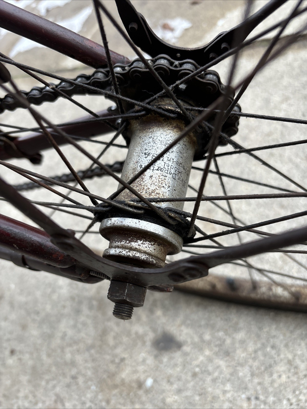 Vintage 1940s Folding Westfield Compax Sports Traveler 26Bicycle Paratrooper WW2