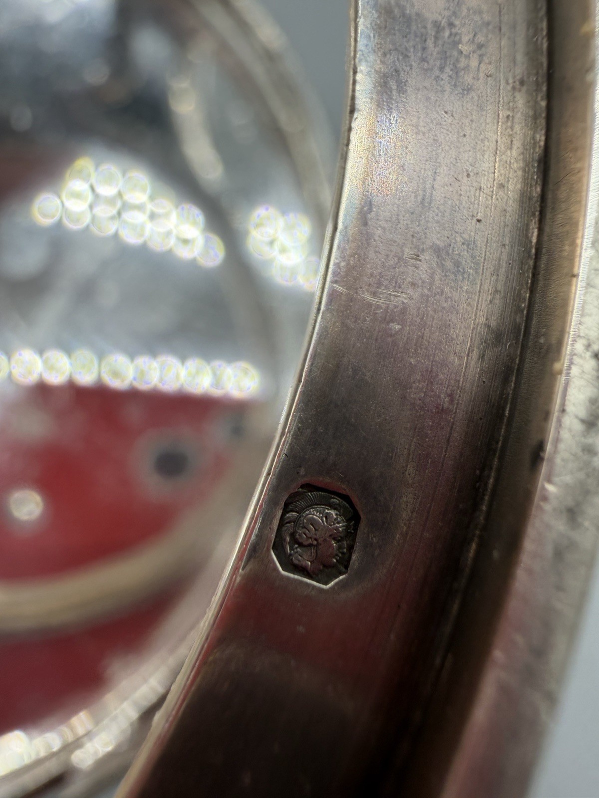 French Boulenger Art Deco Sterling Silver Cheese Serving Dish, 510 grams