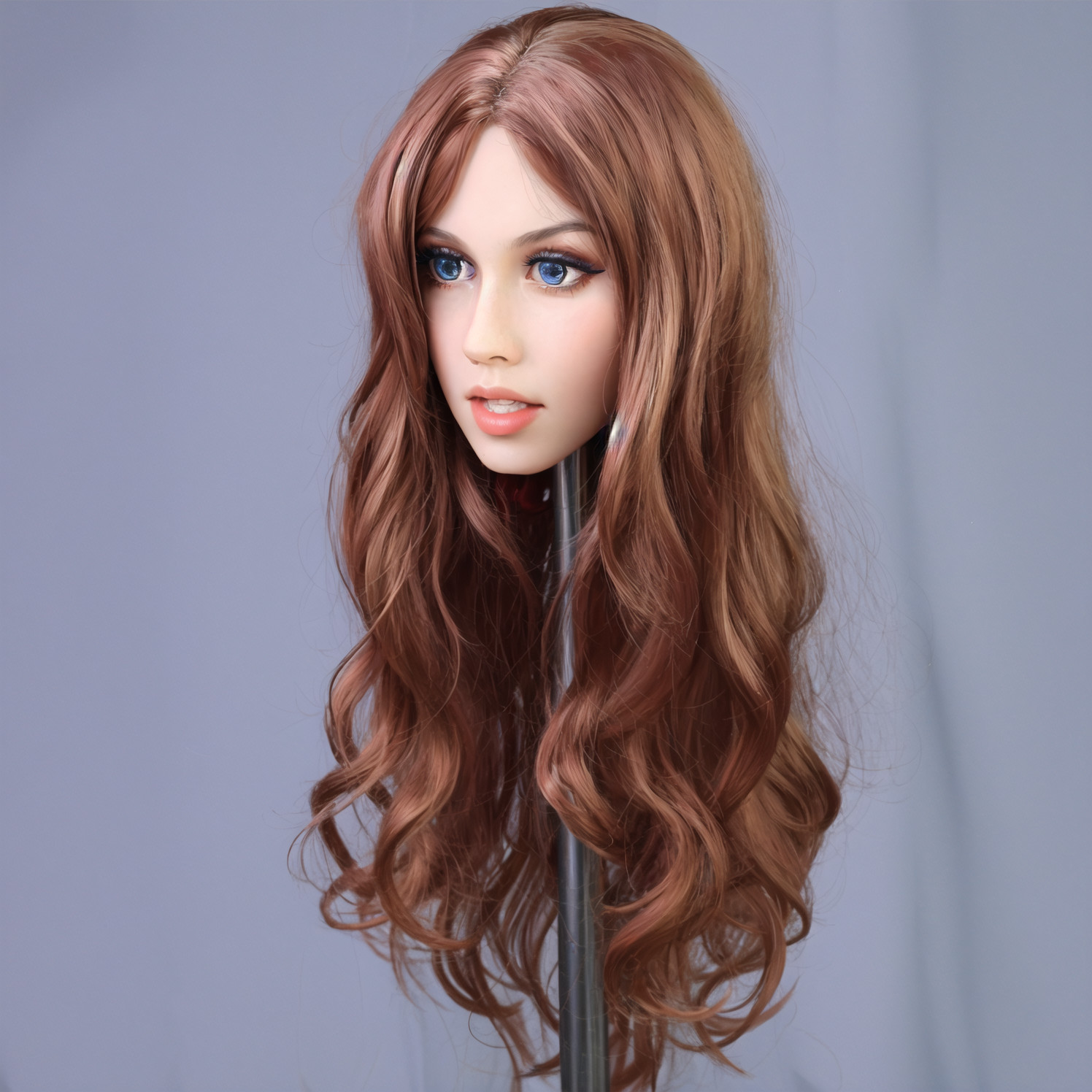Professional TPE Mannequin Head (M16 Interface) - Ideal for Hairdressing and Mak