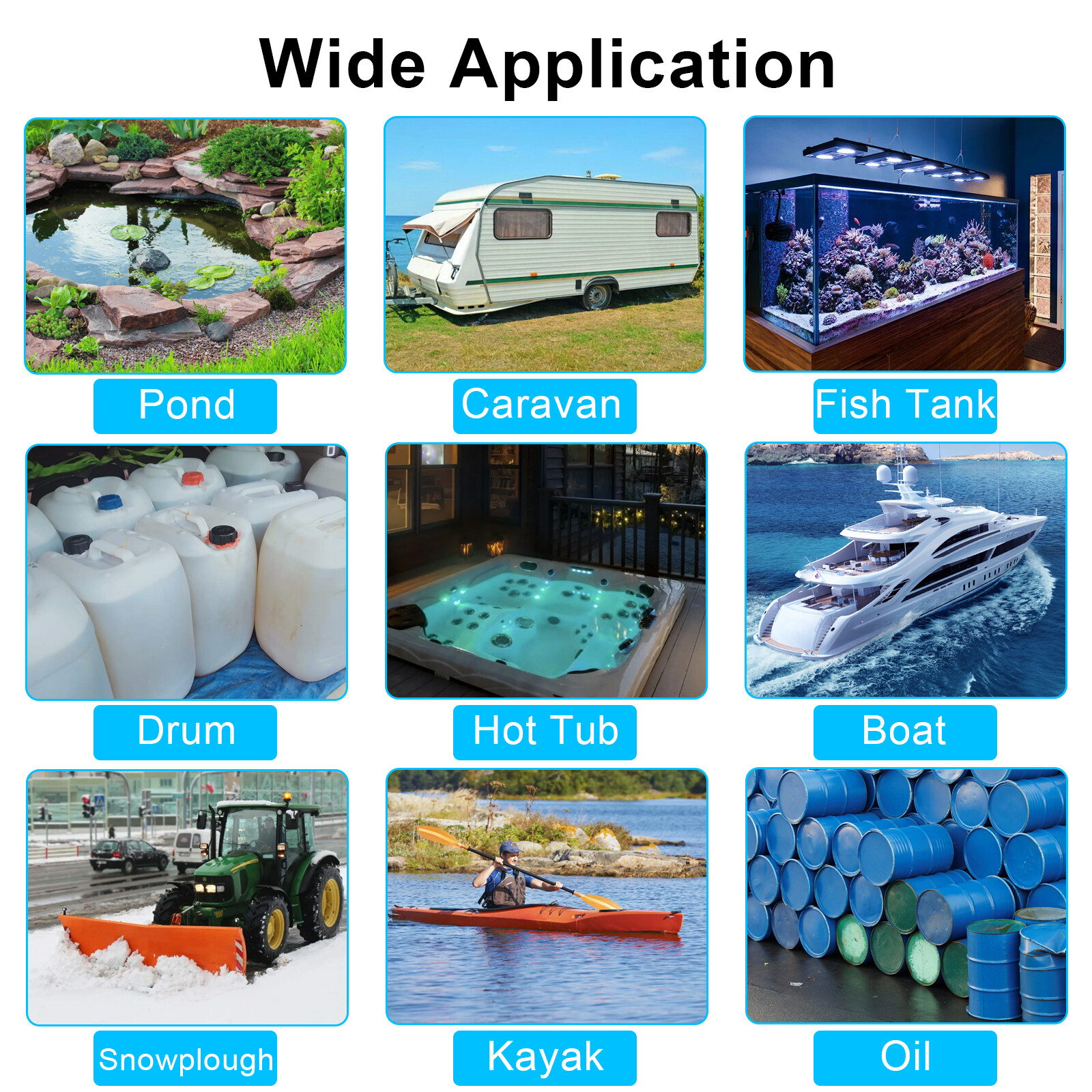 9.8Ft Siphon Hose Transfer Hand Pump With Flow Valve for Gasoline Oil Water Fuel