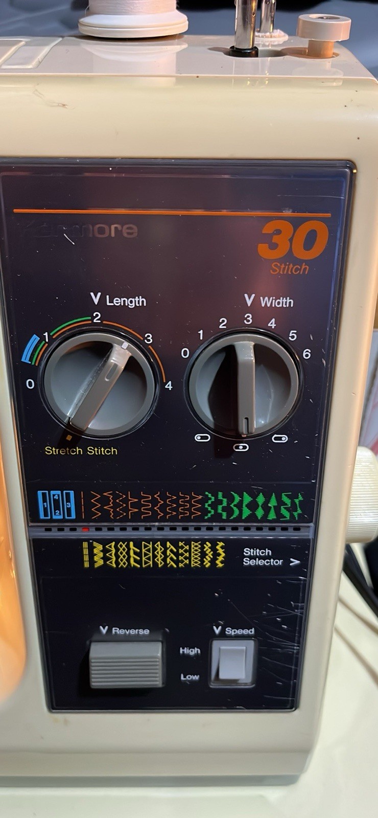 Kenmore 385.1884180 multifunctional Sewing Machine with pedal works