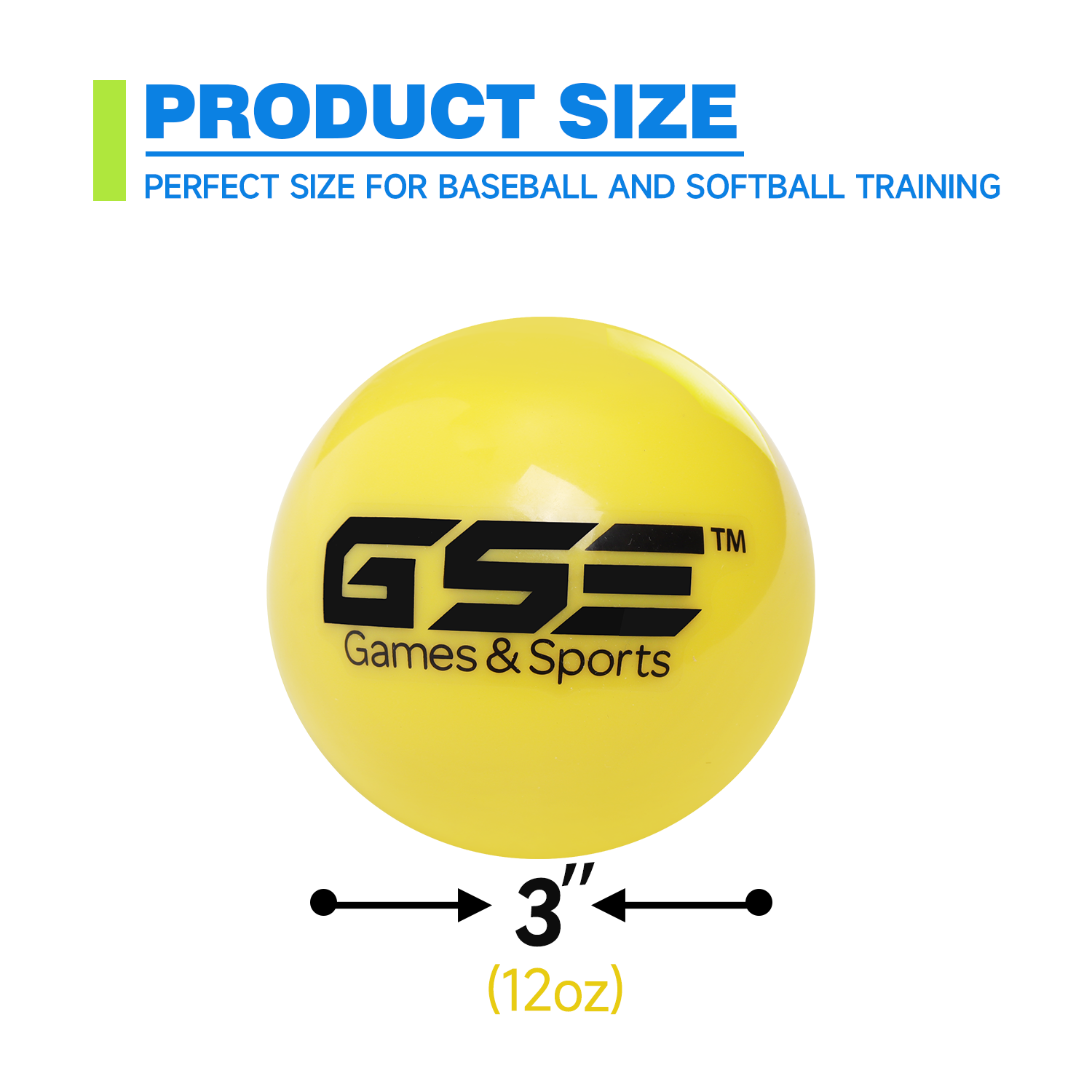 12-Pack Weighted Baseballs/Softballs for Pitching, Batting, Throwing Training