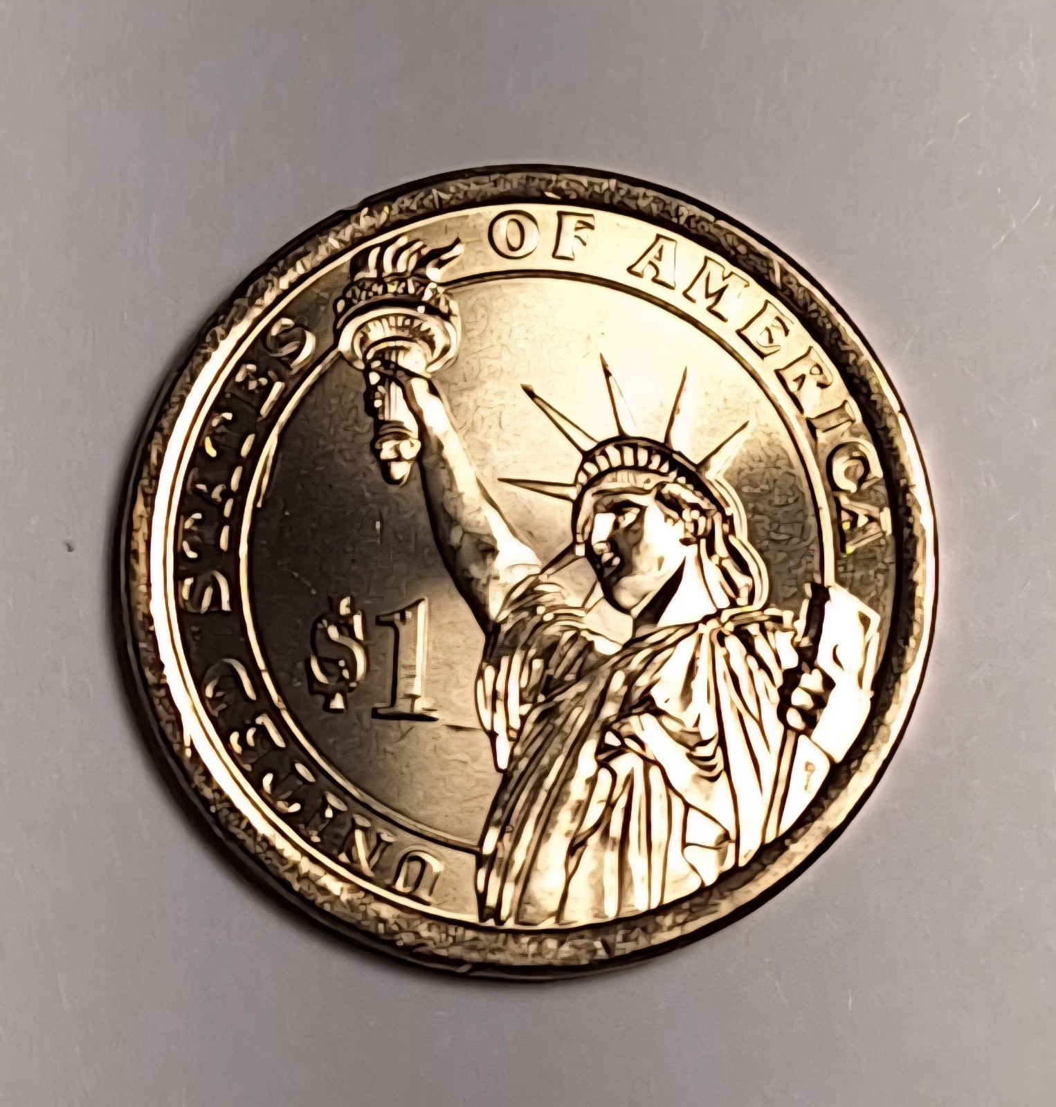 2014 P Franklin D Roosevelt President Dollar. Uncirculated From US Mint roll.