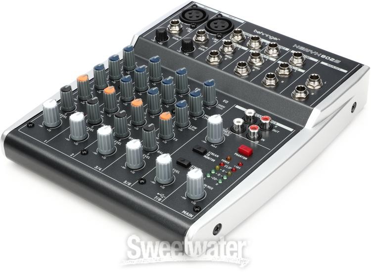 Behringer Xenyx 802S 8-channel Analog Streaming Mixer