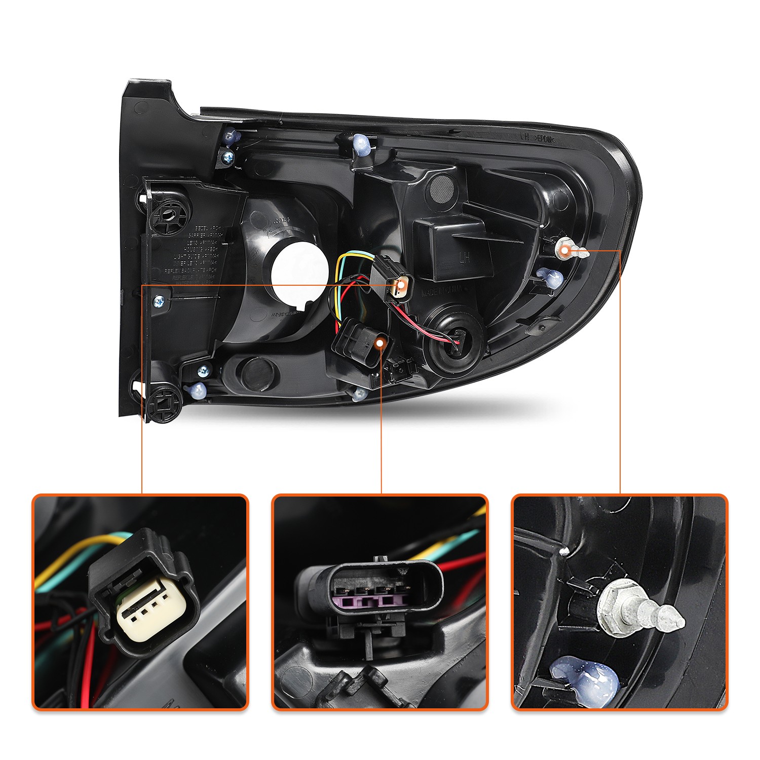 For 2013-2016 GMC Acadia LED Tail Lights Taillamp Brake Lamp Driver Left Side