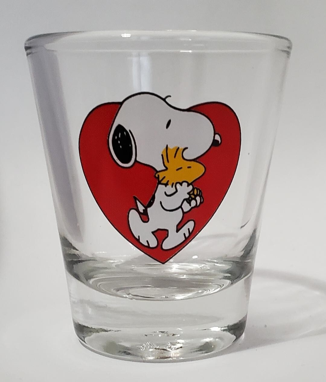 Snoopy Heart 1½ Shot Glass