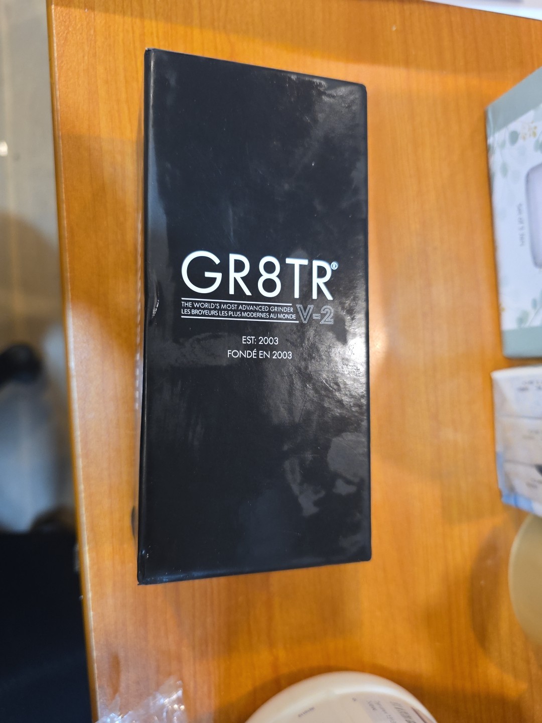 1 x Kannastor GR8TR V2 BLACK Grinder Solid Body Easy Change Screen / NEW IN BOX