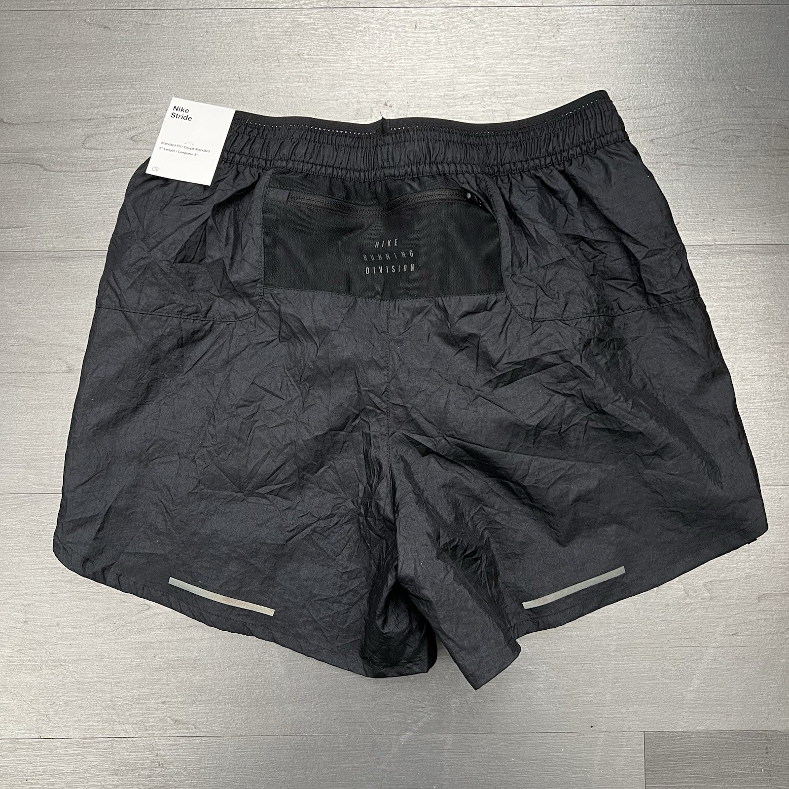 NEW Nike Stride Running Division Dri-FIT Men’s 5" Lined Shorts Black FN3391-010